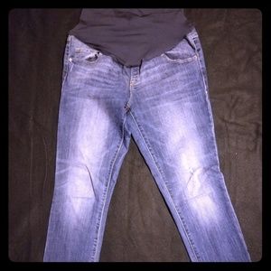 Old Navy Maternity Slim fit Jeans full panel sz 10